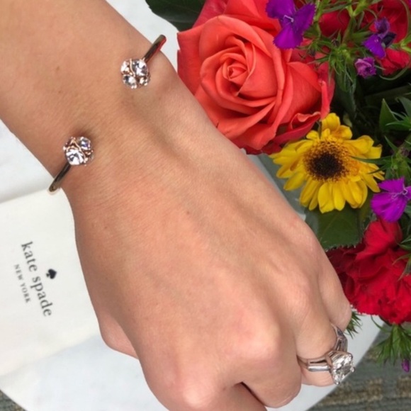 KATE SPADE Rose Gold Lady Marmalade Cuff Bracelet - Picture 5 of 6